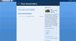 Desktop Screenshot of dixiehomecrafters.blogspot.com