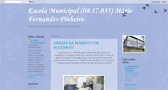 Desktop Screenshot of mariofernandespinheiro.blogspot.com