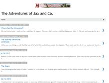 Tablet Screenshot of adventuresofjaxandco.blogspot.com