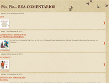 Tablet Screenshot of bea-comentarios.blogspot.com