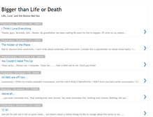 Tablet Screenshot of biggerthanlifeordeath.blogspot.com