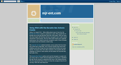 Desktop Screenshot of mjr-ent.blogspot.com