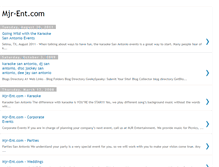 Tablet Screenshot of mjr-ent.blogspot.com
