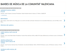 Tablet Screenshot of bandasdemusicacomunidadvalenciana.blogspot.com