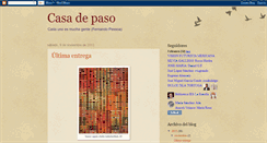 Desktop Screenshot of casadepaso.blogspot.com