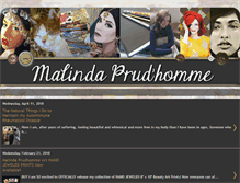 Tablet Screenshot of malindaprudhomme.blogspot.com