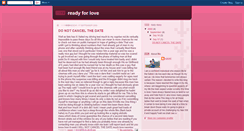 Desktop Screenshot of naomi-readyforlove.blogspot.com