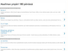 Tablet Screenshot of maailmanympari180paivassa.blogspot.com