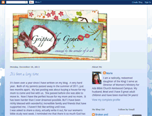 Tablet Screenshot of marie-grippedbygrace.blogspot.com