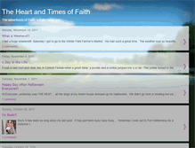 Tablet Screenshot of faithshearttimes.blogspot.com