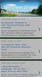 Mobile Screenshot of littlegreendragonbusiness.blogspot.com