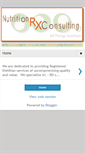 Mobile Screenshot of nutritionrxconsulting.blogspot.com