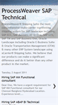 Mobile Screenshot of processweaversaptechies.blogspot.com