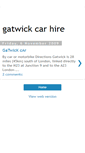 Mobile Screenshot of gatwickcar.blogspot.com