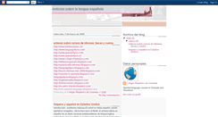 Desktop Screenshot of info-spanish-language.blogspot.com