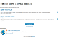 Tablet Screenshot of info-spanish-language.blogspot.com