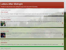 Tablet Screenshot of lettersaftermidnight.blogspot.com