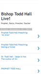 Mobile Screenshot of bishoptoddhall-live.blogspot.com