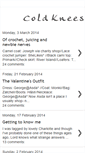Mobile Screenshot of coldknees.blogspot.com