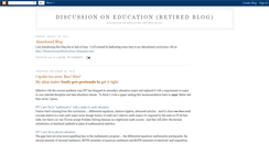 Desktop Screenshot of discusseducation.blogspot.com