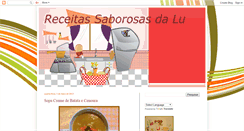 Desktop Screenshot of livrodereceitasdalu.blogspot.com