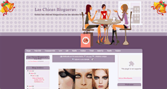 Desktop Screenshot of laschicasblogueras.blogspot.com