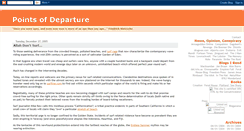Desktop Screenshot of pointsofdeparture.blogspot.com