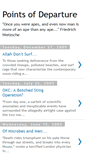 Mobile Screenshot of pointsofdeparture.blogspot.com