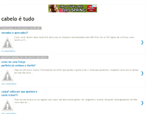 Tablet Screenshot of cabeloetudo.blogspot.com