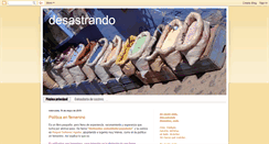 Desktop Screenshot of desastrando.blogspot.com