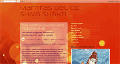 Desktop Screenshot of mantrashivashakti.blogspot.com