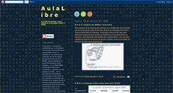 Desktop Screenshot of libreaula.blogspot.com