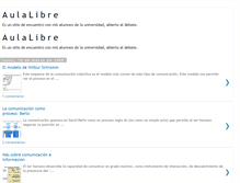 Tablet Screenshot of libreaula.blogspot.com