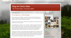 Desktop Screenshot of carlosalbar.blogspot.com