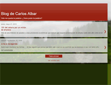 Tablet Screenshot of carlosalbar.blogspot.com