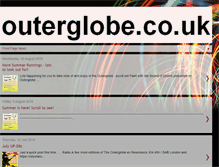 Tablet Screenshot of outerglobeuk.blogspot.com