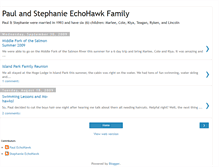 Tablet Screenshot of echohawkfamily.blogspot.com