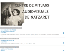 Tablet Screenshot of centredemitjansaudiovisualsdenatzaret.blogspot.com