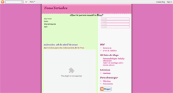 Desktop Screenshot of fono-teriales.blogspot.com