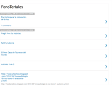 Tablet Screenshot of fono-teriales.blogspot.com