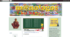 Desktop Screenshot of manologos-puntoycoma.blogspot.com