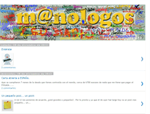 Tablet Screenshot of manologos-puntoycoma.blogspot.com