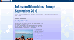 Desktop Screenshot of europeseptember2010.blogspot.com