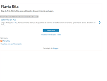 Tablet Screenshot of flaviarita.blogspot.com