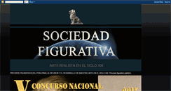 Desktop Screenshot of lasociedadfigurativa.blogspot.com