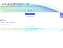 Tablet Screenshot of dzrp945.blogspot.com