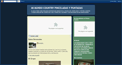 Desktop Screenshot of mimundocountrypinceladasypuntad.blogspot.com