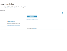 Tablet Screenshot of marcus-dutra.blogspot.com
