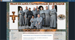 Desktop Screenshot of hermanosconventuales.blogspot.com