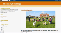 Desktop Screenshot of chonixnyheter.blogspot.com